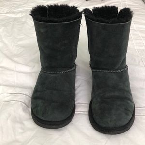 Black UGG Bailey Bow boots